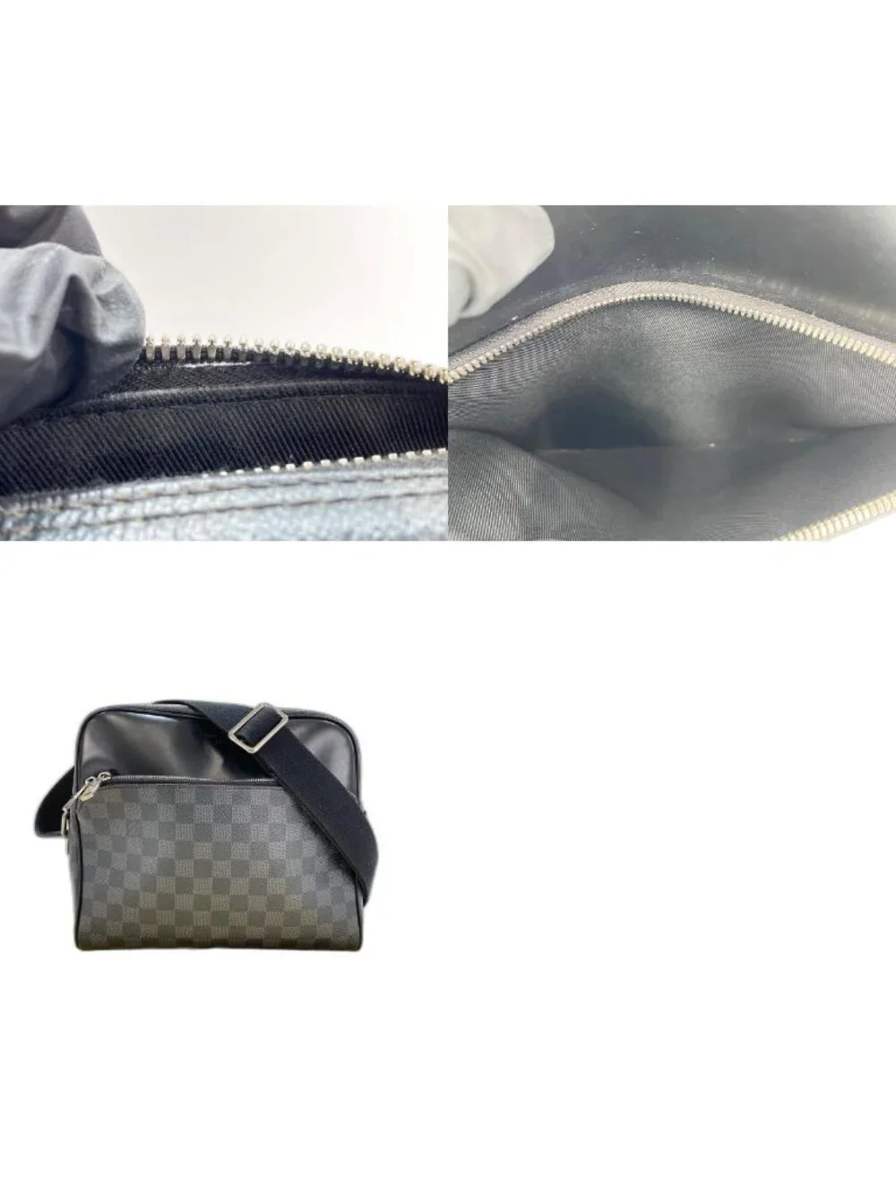 Louis Vuitton Shoulder Bag Damier Graphite Dayton PM